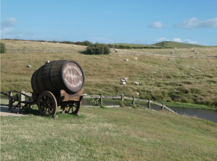 barrel of alchohol in hobbiton