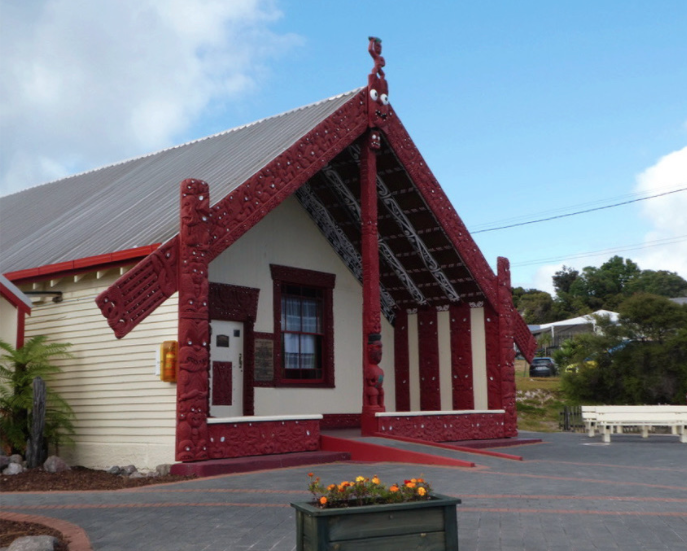 maori thermal village church