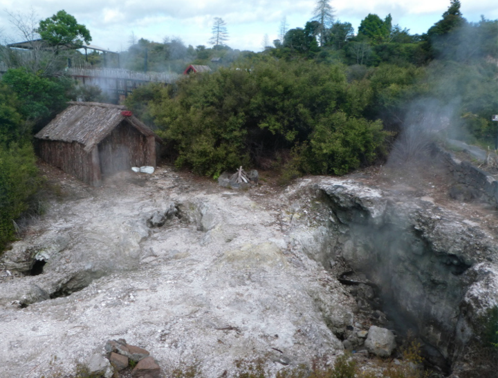 mud from geothermal activity