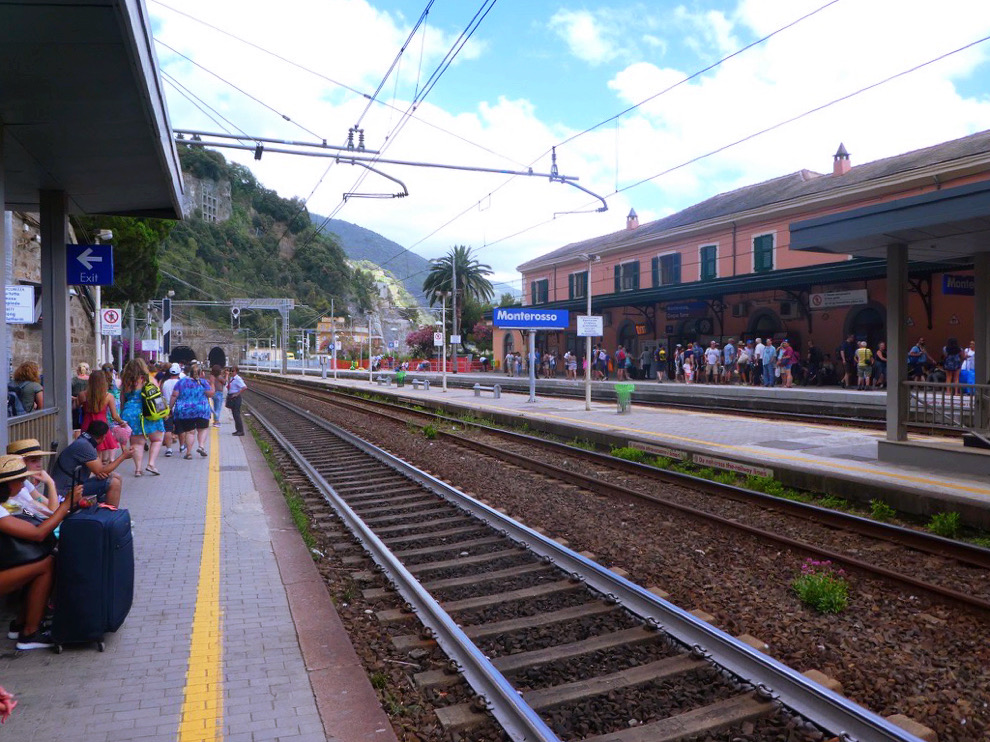 train station at monterosso al mare cinque terre
