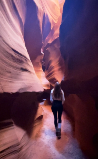 aesthetic upper antelope canyon photos, tour through upper antelope canyon, tickets for upper antelope canyon; things to do in page az