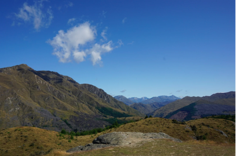 rolling mountain hills