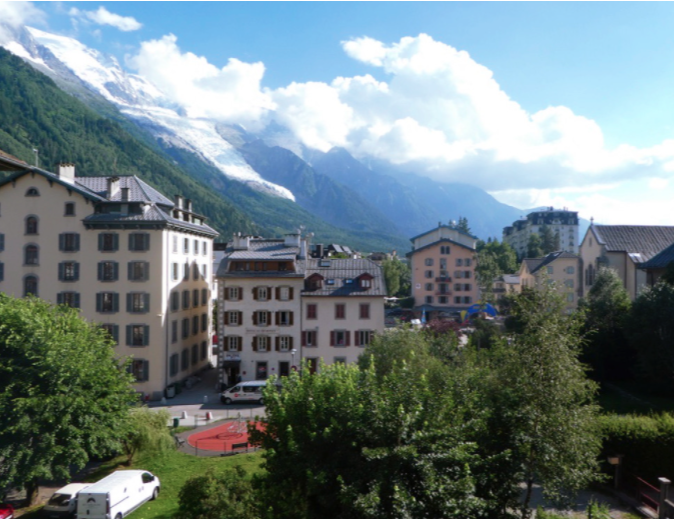 rectangular hotels in chamonix valley