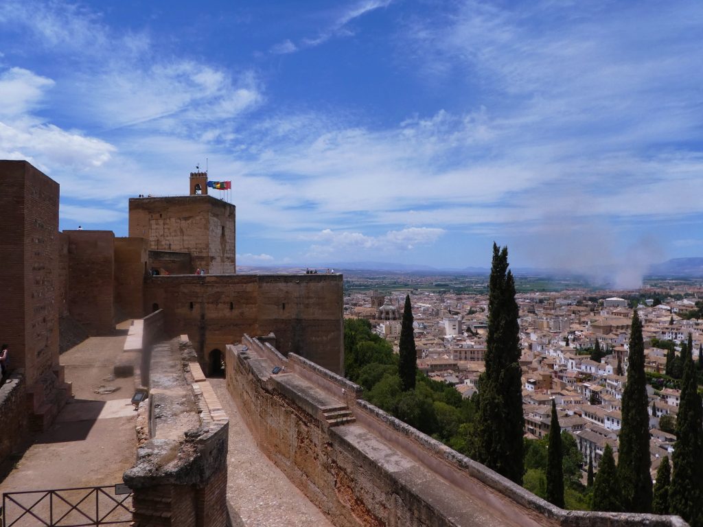 rooftop view of granada