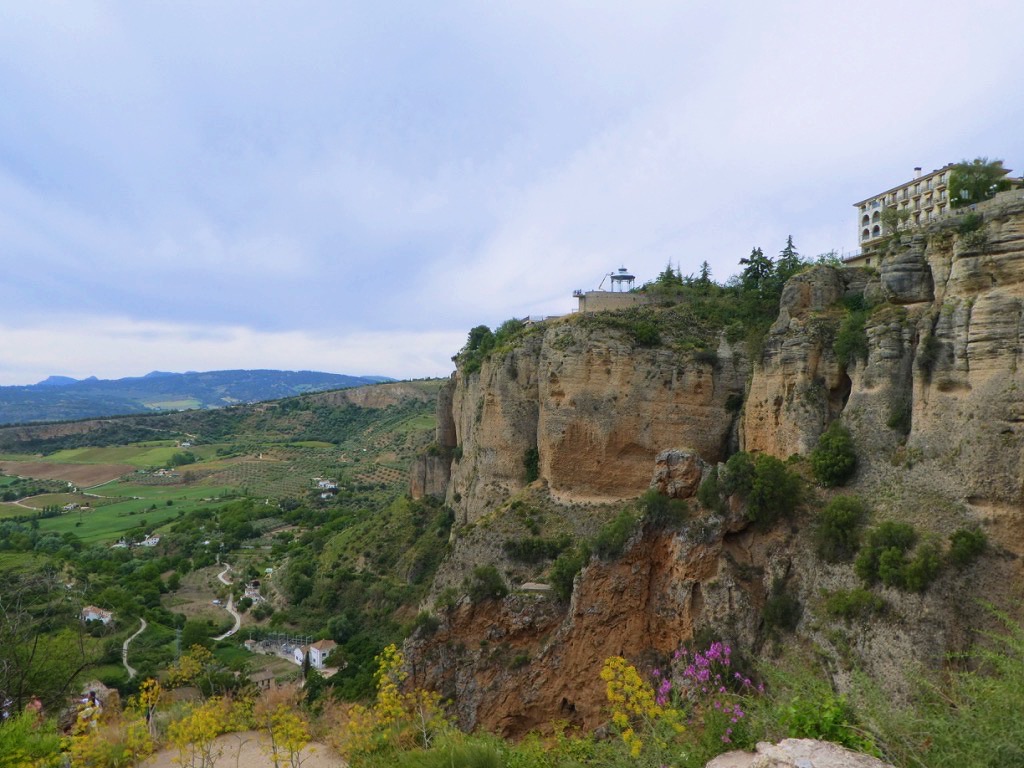 tajo of ronda in summer