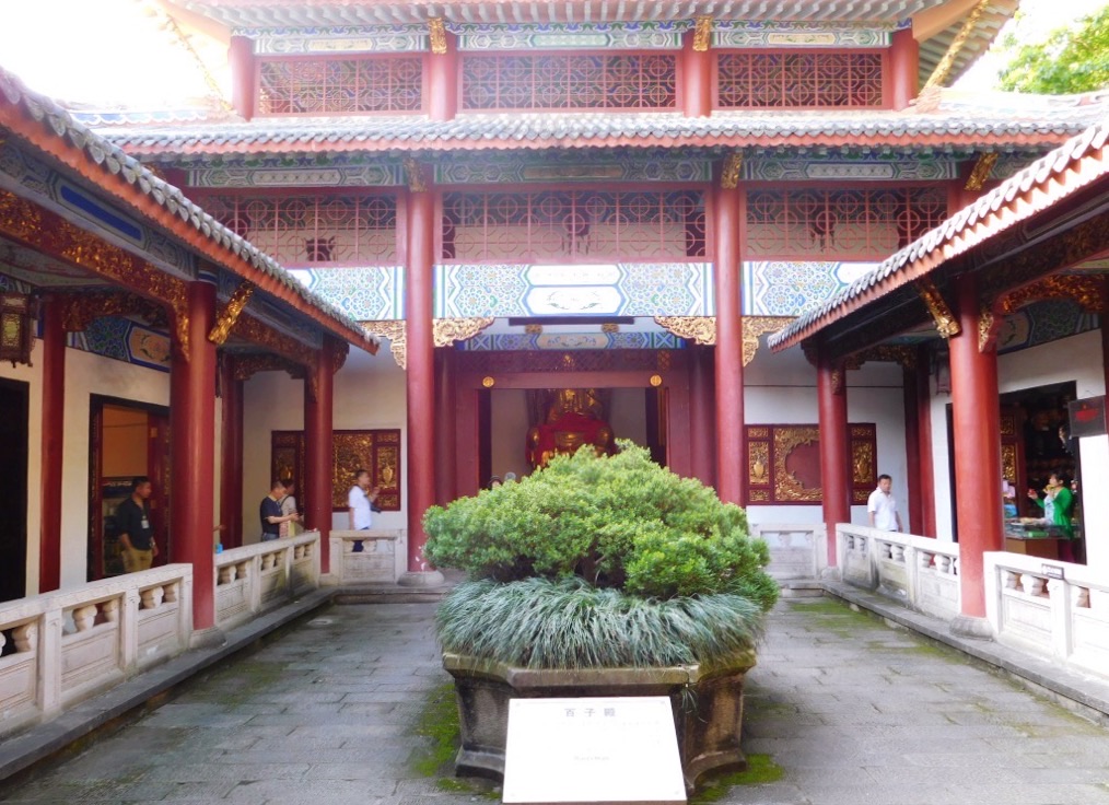 interior of ghost city china with no people