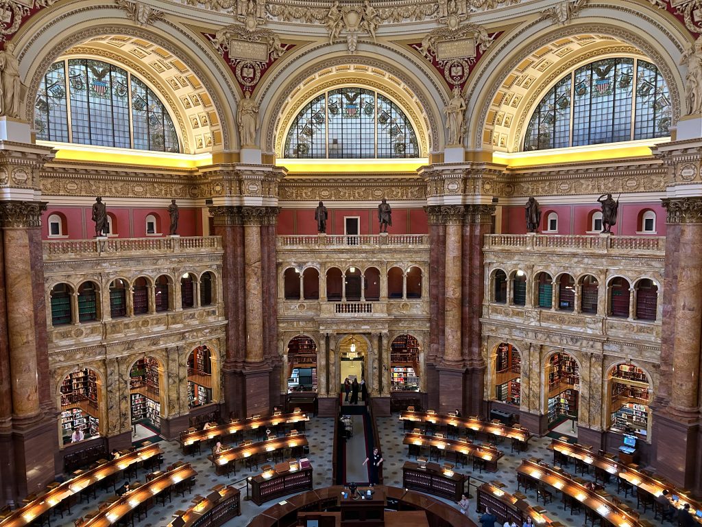 research room of the library of congress