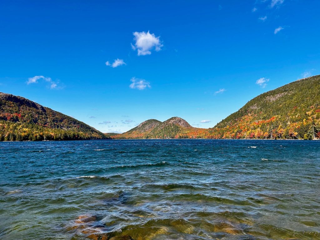 jordan pond in acadia national park