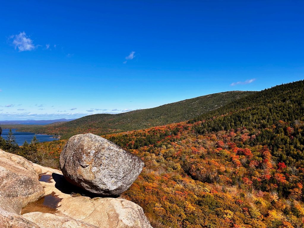 the bubble trail acadia national park