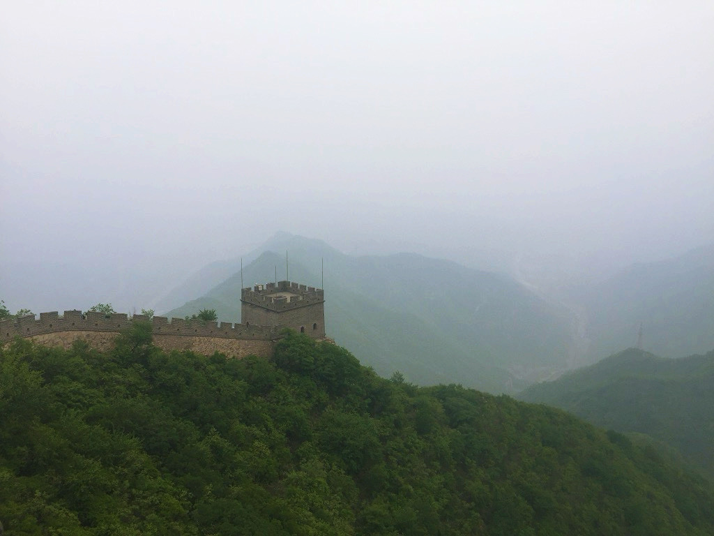 lookout tower in the great wall of china